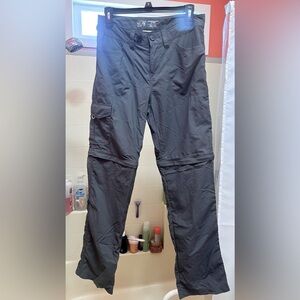 MEN'S BASIN TREK CONVERTIBLE PANT Gray Cargo Convertible Outdoors Tactical 40x32